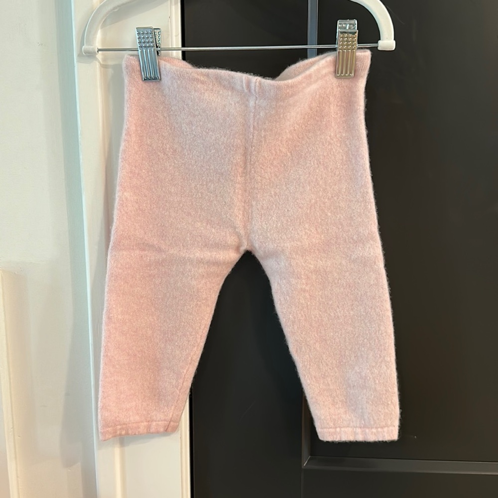 Barney’s Pink 100% cashmere pants 18/24 months